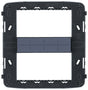vimar VM-21618 Frame 8M with Screws Black