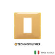 Vimar Plana Plate 2M Technopolymer Reflex Amber - Square