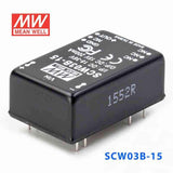 Mean Well SCW03B-15 DC-DC Converter - 3W 18~36V DC in 15V out - PHOTO 1