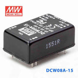 Mean Well DCW08A-15 DC-DC Converter - 8W - 9~18V in ±15V out 267mA - PHOTO 1