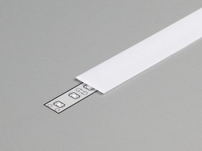 Archilight LED Extrusion Diffuser 15mm - 2 Meter - White - Slide