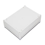 Boxco S-Series 280x380x130mm Plastic Enclosure, IP67, IK08, ABS, Transparent Cover, Screw Type - PHOTO 1