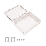 Boxco S-Series 280x380x130mm Plastic Enclosure, IP67, IK08, ABS, Grey Cover, Screw Type - PHOTO 3