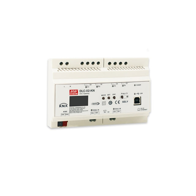 Mean Well - DLC-02-KN - KNX to DALI Gateway