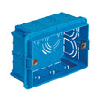 Vimar Flush Mounting Box 3M Light Blue