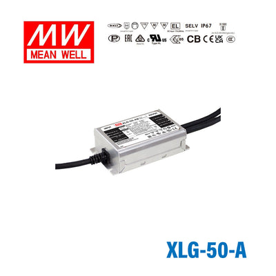 Mean Well XLG-50-A Power Supply 50W 1A - Adjustable