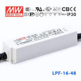 Mean Well LPF-16-48 Power Supply 16W 48V 340mA