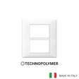Vimar Plana Plate 6(3+3)M Technopolymer White