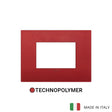 Vimar Arke Classic Plate 3M Technopolymer Matt Red