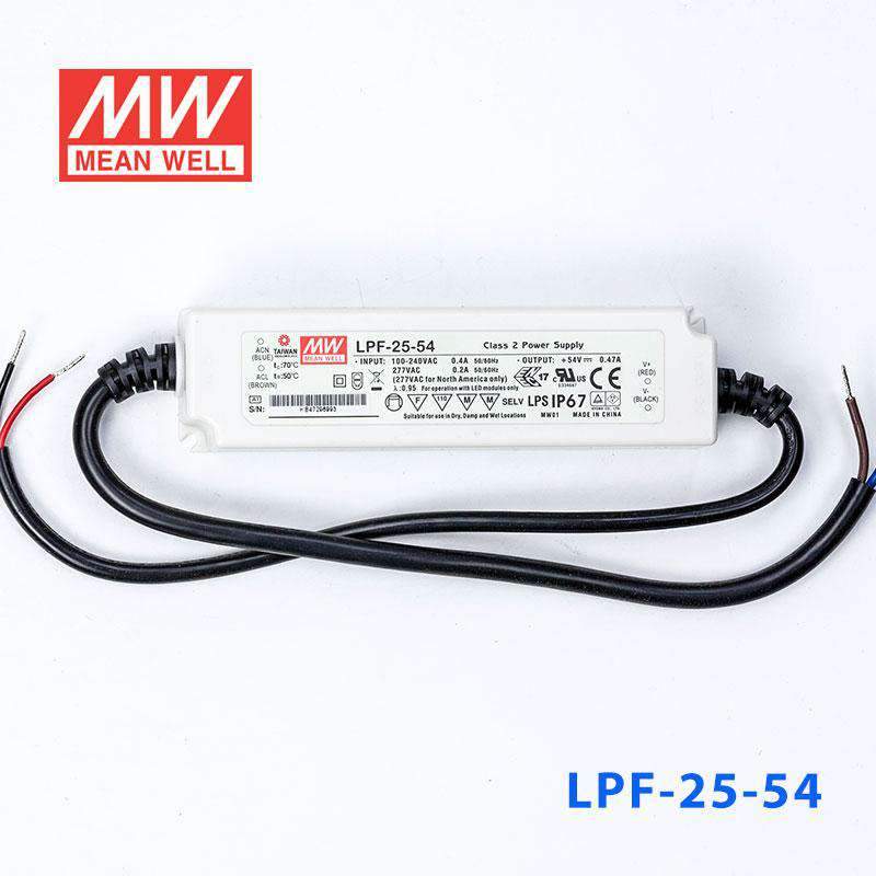 Mean Well LPF-25-54 Power Supply 25W 54V 470mA - PHOTO 2