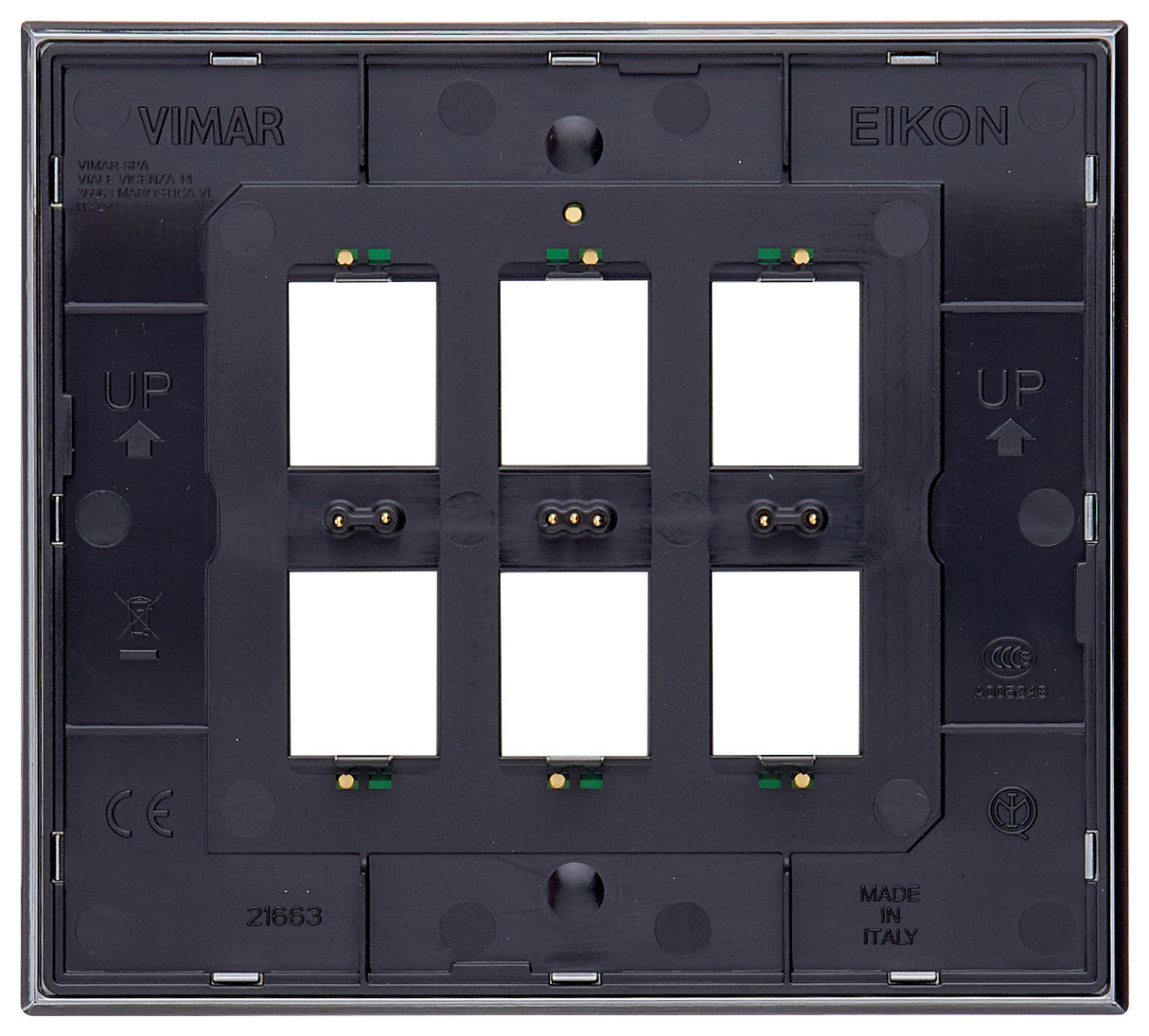 Vimar Eikon Tactil Plate 3M Crystal Diamant - PHOTO 2