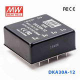 Mean Well DKA30A-12 DC-DC Converter - 30W - 9~18V in ±12V out 1.25A