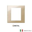Vimar Eikon Exe Plate 8M Metal Gold