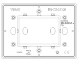 Vimar Eikon Plate 3Mx2 Vintage Brushed Nickel - PHOTO 2