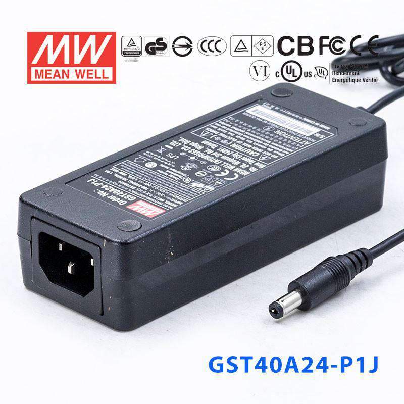 Mean Well GST40A24-P1J Power Supply 40W 24V 1.67A