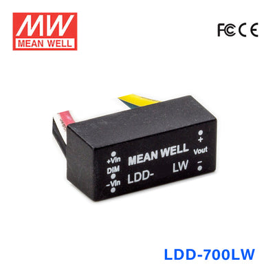 Mean Well LDD-700LW DC/DC LED Driver CC 700mA - Step-down