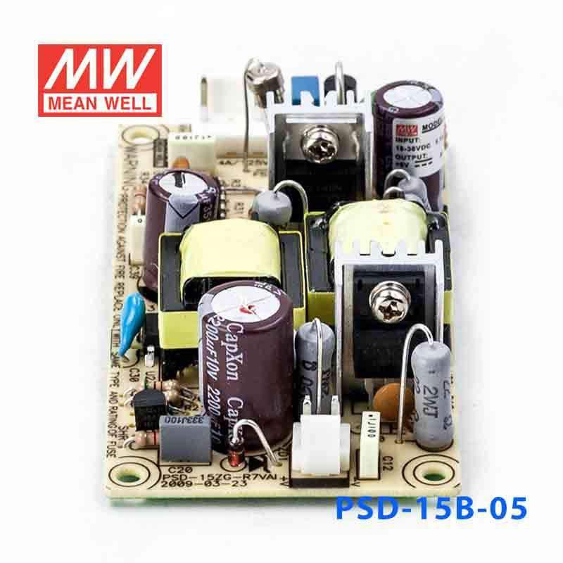 Mean Well PSD-15B-5 Switching Power Supply 15W 5V 3A - PHOTO 3