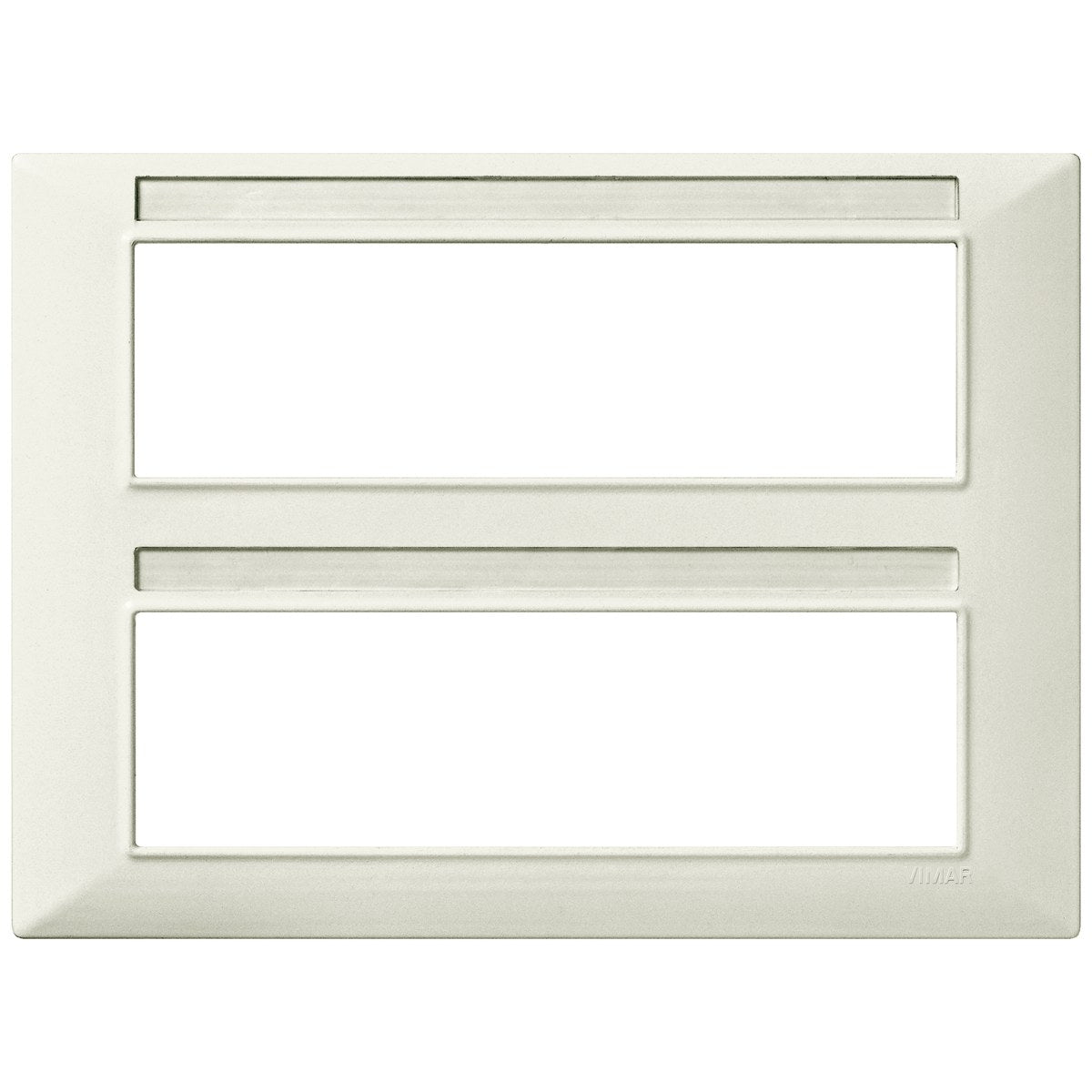 Vimar Plana Plate 14M Technopolymer Ivory