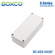 Boxco S-Series 100x230x70mm Plastic Enclosure, IP67, IK08, ABS, Grey Cover, Screw Type