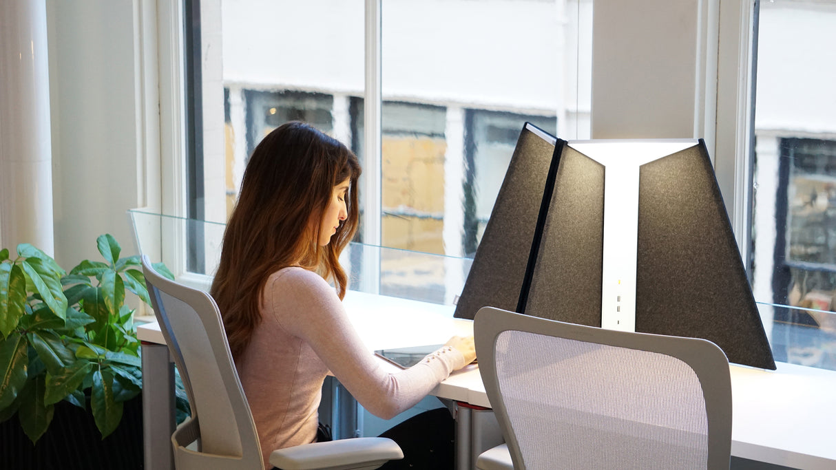 Pablo Table Corner Light Office 30 White/Chestnut - PHOTO 10