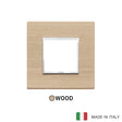Vimar Eikon Evo Plate 2M Wood White Oak - Square