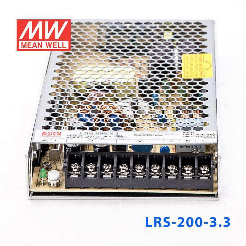 Mean Well LRS-200-3.3 Power Supply 200W 3.3V 40A - PHOTO 4