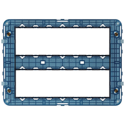 Vimar VM-19620 Frame 14M with Screws Blue