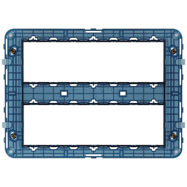 Vimar VM-19620 Frame 14M with Screws Blue