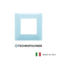 Vimar Plana Plate 2M Technopolymer Blue - Square