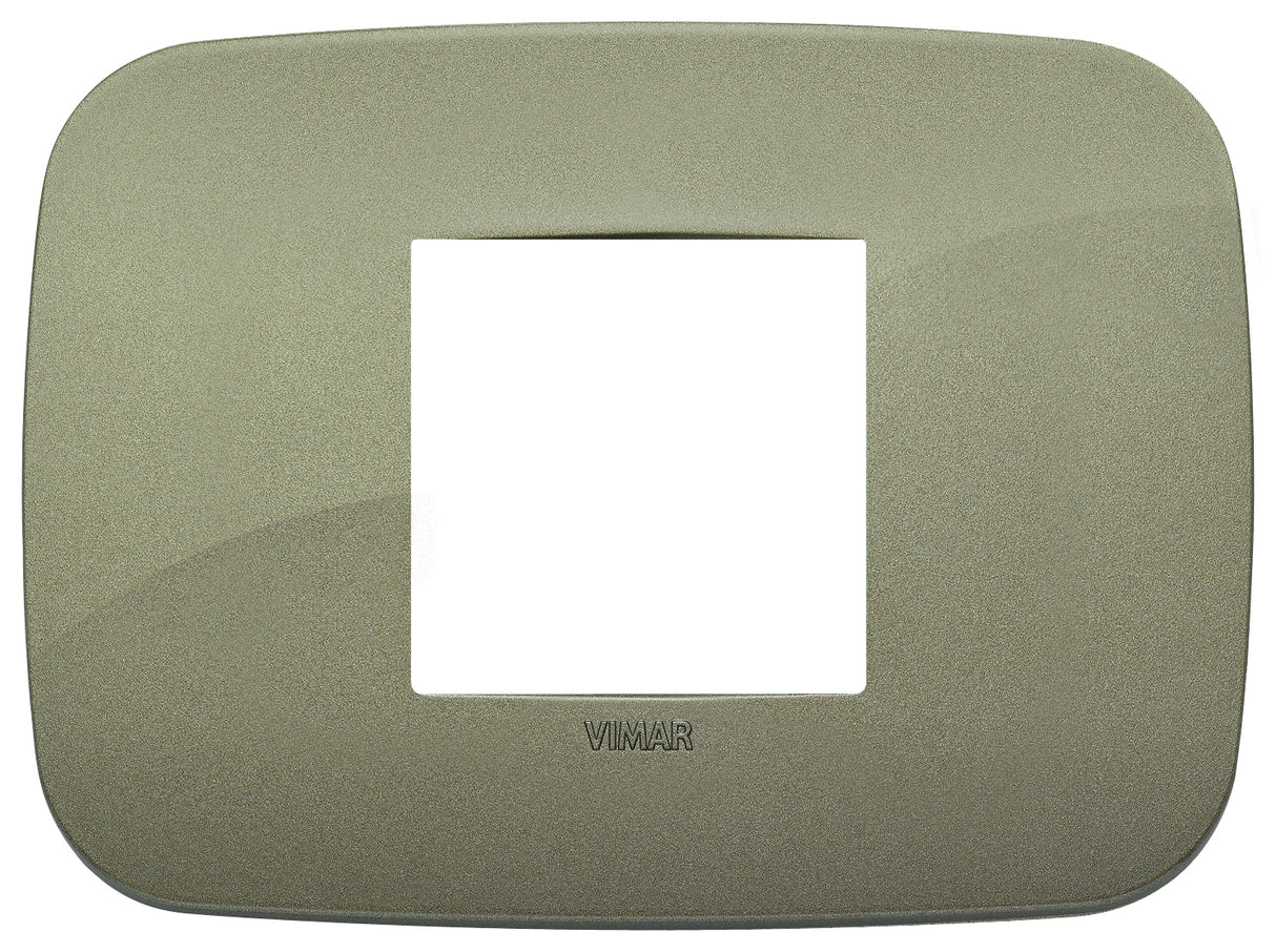 Vimar Arke Round Plate 2centrM Technopolymer Green