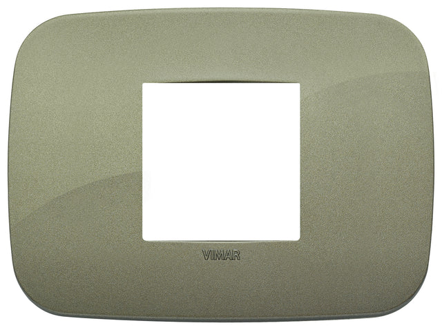 Vimar Arke Round Plate 2centrM Technopolymer Green