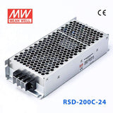 Mean Well RSD-200C-24 DC-DC Converter - 201.6W - 33.6~62.4V in 24V out 8.4A