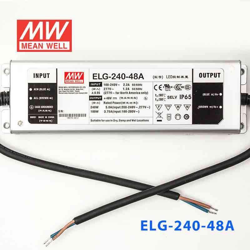 Mean Well ELG-240-48A Power Supply 240W 48V - Adjustable - PHOTO 2