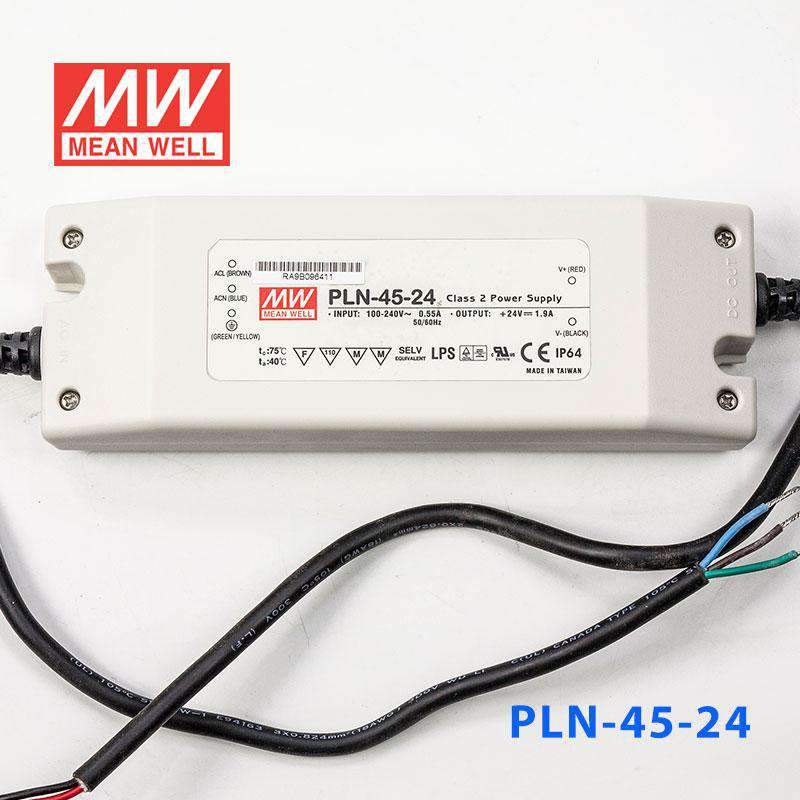 Mean Well PLN-45-24 Power Supply 45W 24V - IP64 - PHOTO 2