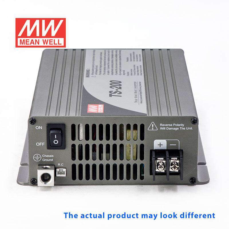 Mean Well TS-200-212C True Sine Wave 200W 230V 20A - DC-AC Power Inverter - PHOTO 4