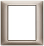 Vimar Plana Plate 8M Technopolymer Pearl Nickel