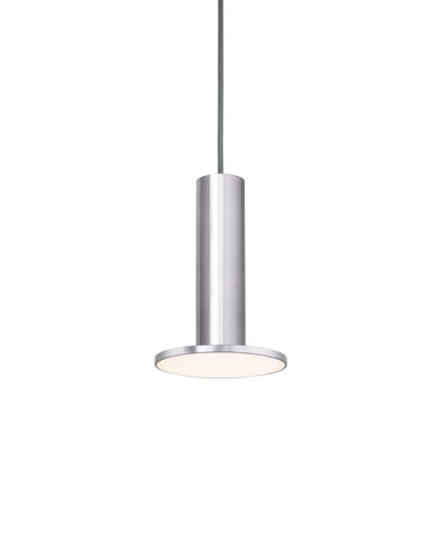 Pablo Pendant Cielo Satin Aluminum Grey