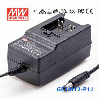 Mean Well GE18I12-P1J Power Supply 18W 12V 1.5A