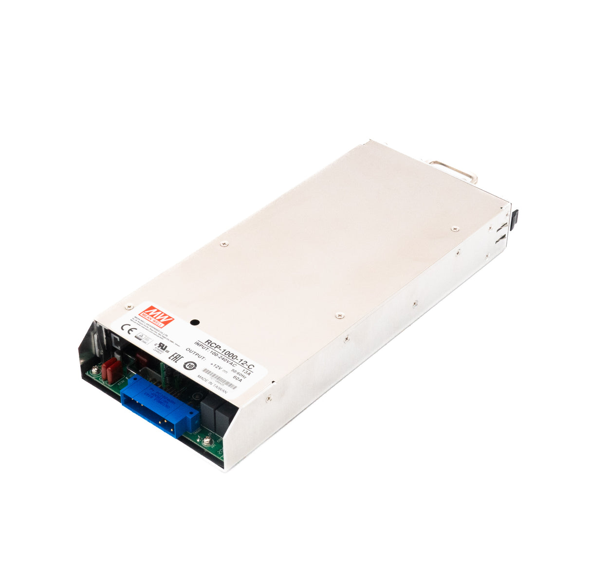 Mean Well RCP-1000-12-C AC-DC 19 inch rack power supply with PFC 1000W 60A - PHOTO 1
