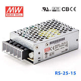Mean Well RS-25-15 Power Supply 25W 15V 1.7A