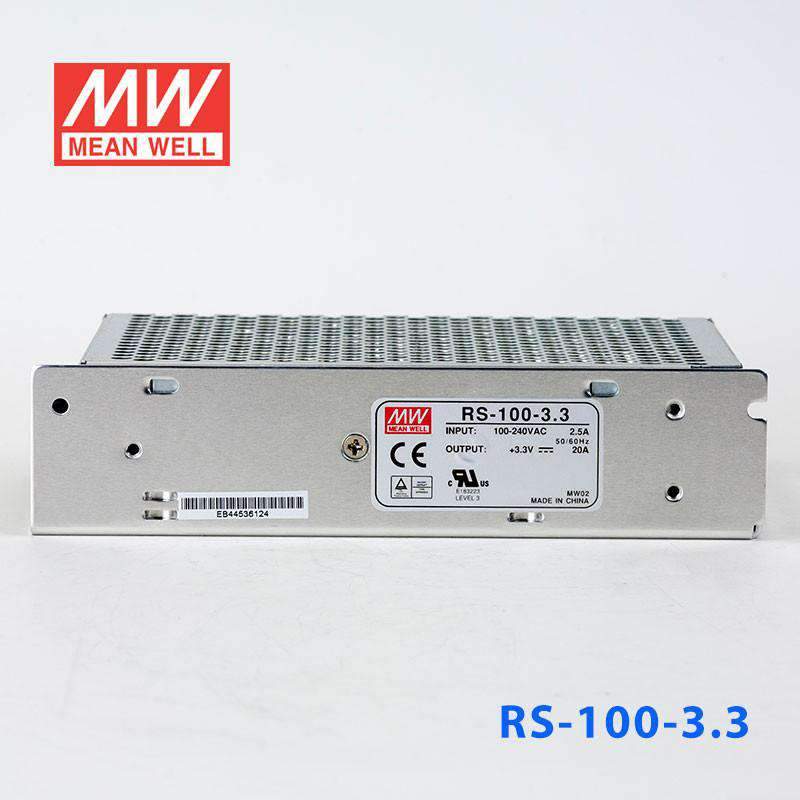 Mean Well RS-100-3.3 Power Supply 100W 3.3V 20A - PHOTO 2