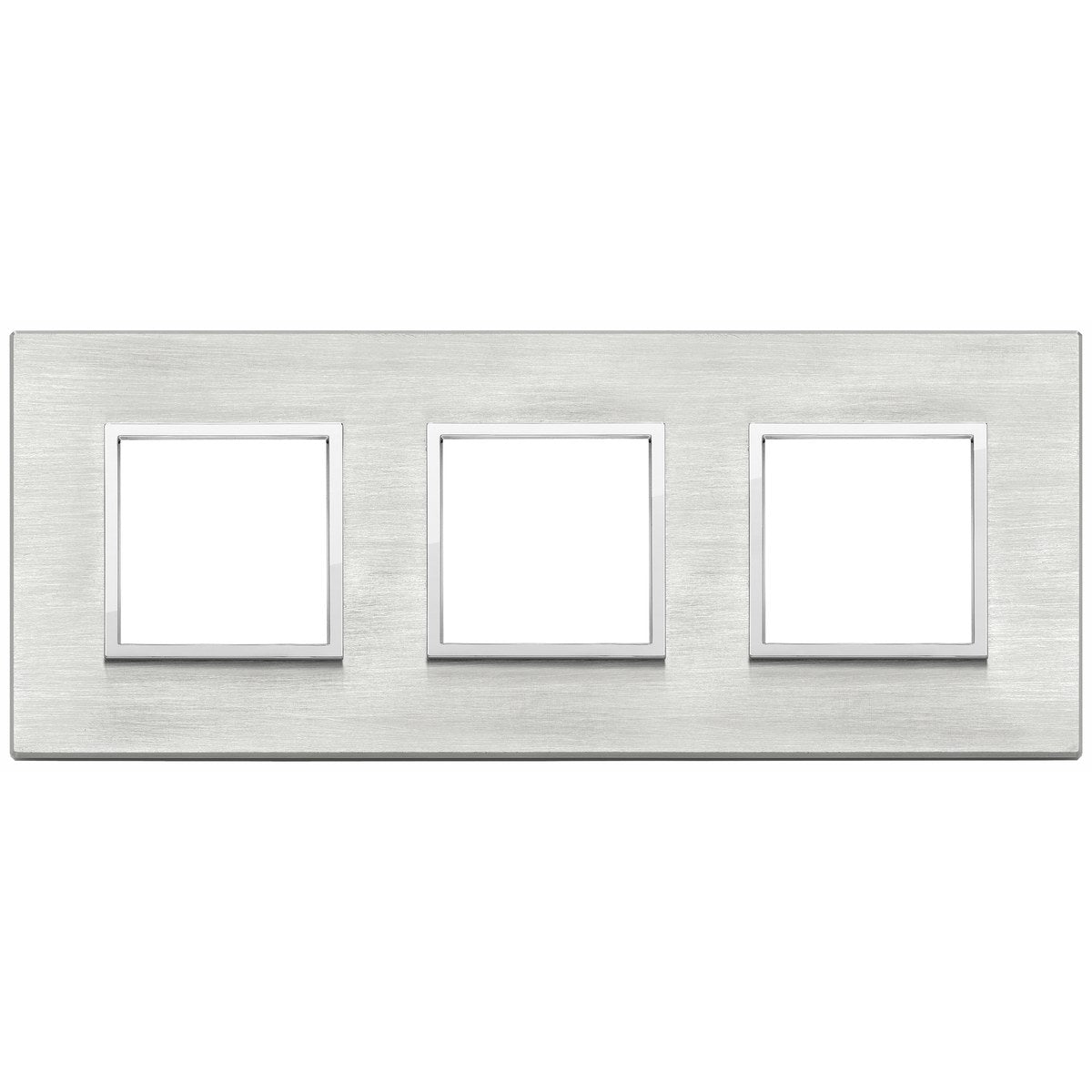 Vimar Eikon Evo Plate 6M (2+2+2) 71MM Aluminium Grey