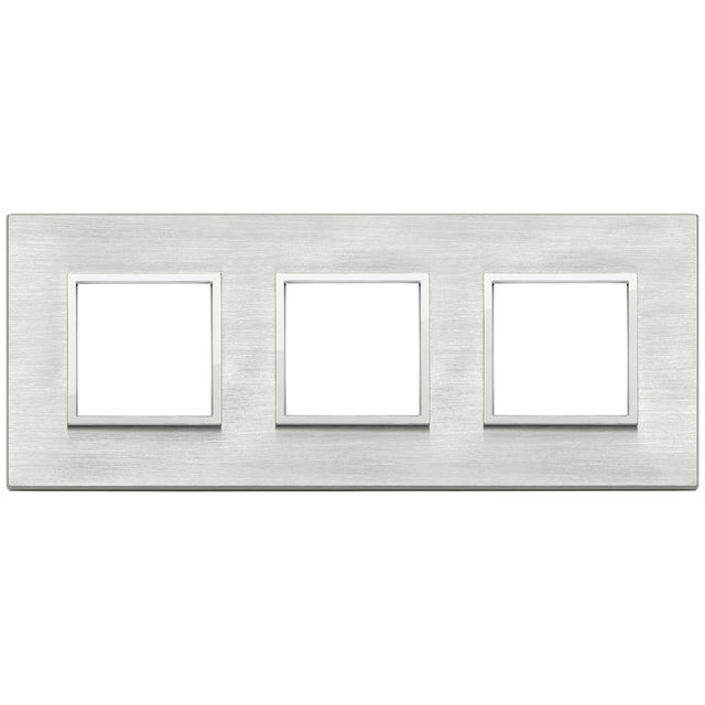 Vimar Eikon Evo Plate 6M (2+2+2) 71MM Aluminium Grey