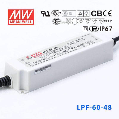 Mean Well LPF-60-48 Power Supply 60W 48V 1.25A