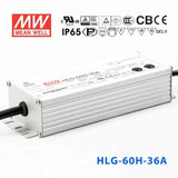 Mean Well HLG-60H-36A Power Supply 60W 36V - Adjustable 1.7A