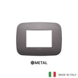 Vimar Arke Round Plate 3M Metal Dark Nickel