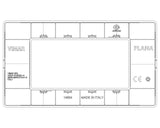 Vimar Plana Plate 4M Techn. Black - PHOTO 2