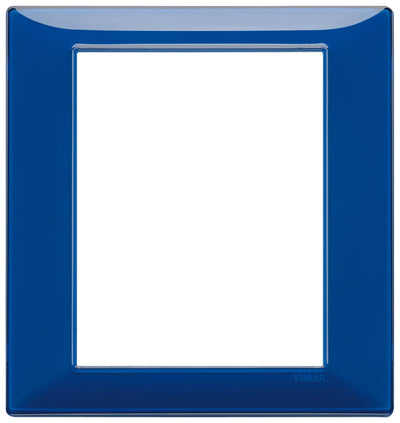 Vimar Plana Plate 8M Technopolymer Reflex Sapphire