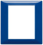Vimar Plana Plate 8M Technopolymer Reflex Sapphire