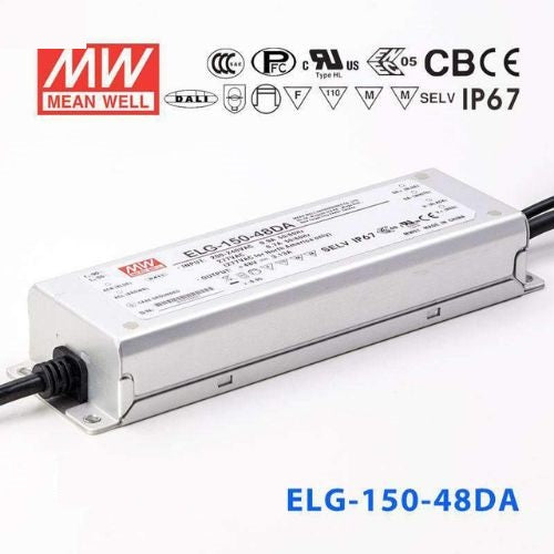 Mean Well ELG-150-48DA Power Supply 150W 48V -DALI 3.13A